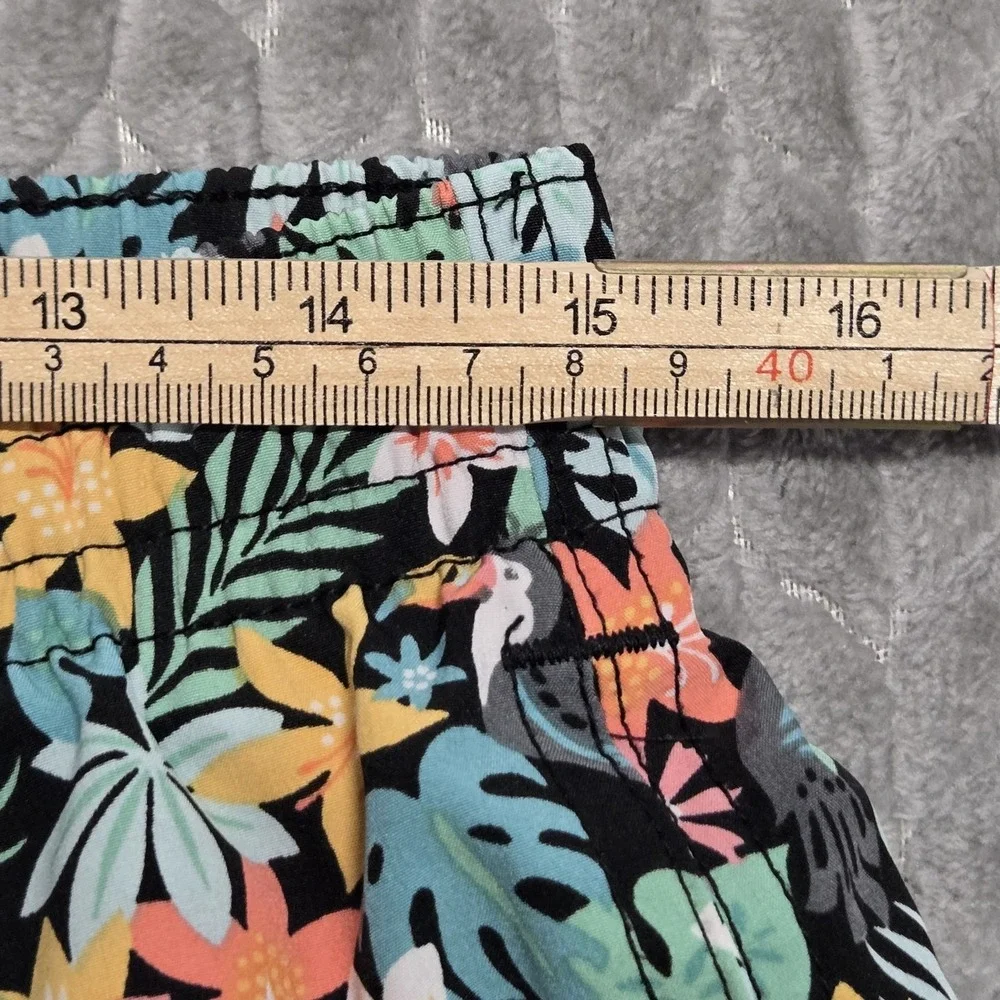 Chubbies The Bloomerangs Swim Trunks Mens L‎ Tropical Floral Toucan 5.5 Inseam